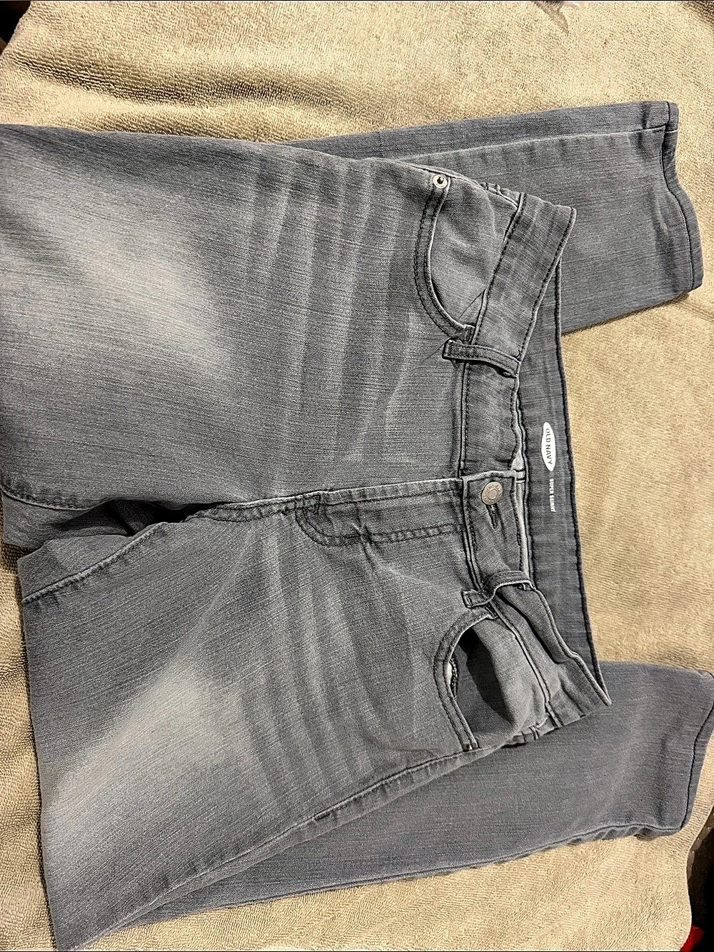 Old Navy Super Skinny Jeans Gray Size 6
